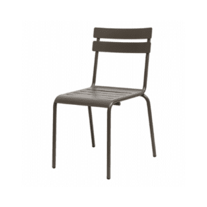 Metal barstool for outdoor