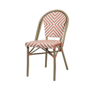 Chaise de terrasse empilable de style parisien