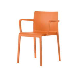 Terrace chair in polypropylene with arm