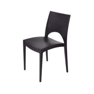 Stackable terracde chair in polypropylene