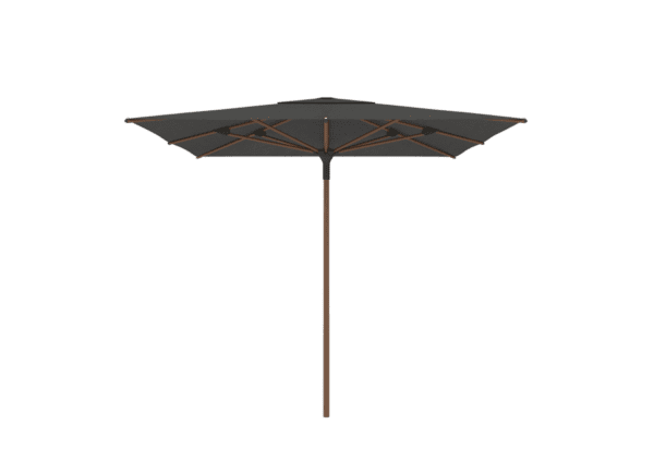 Luxueuze parasol met middenpaal