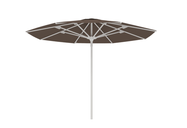 Luxueuze parasol met middenpaal