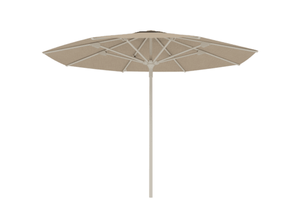 Luxueuze parasol met middenpaal